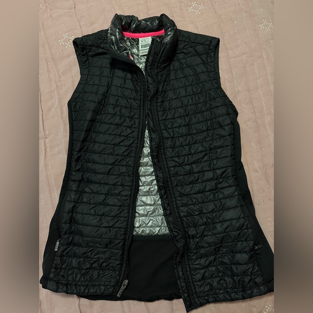 VSX Black Quilted Vest
